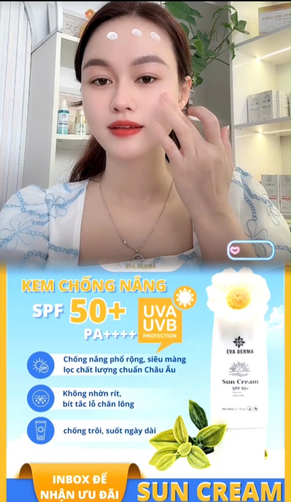 2 Sun  Cream kem chống nắng spf50++, nano  silver 1